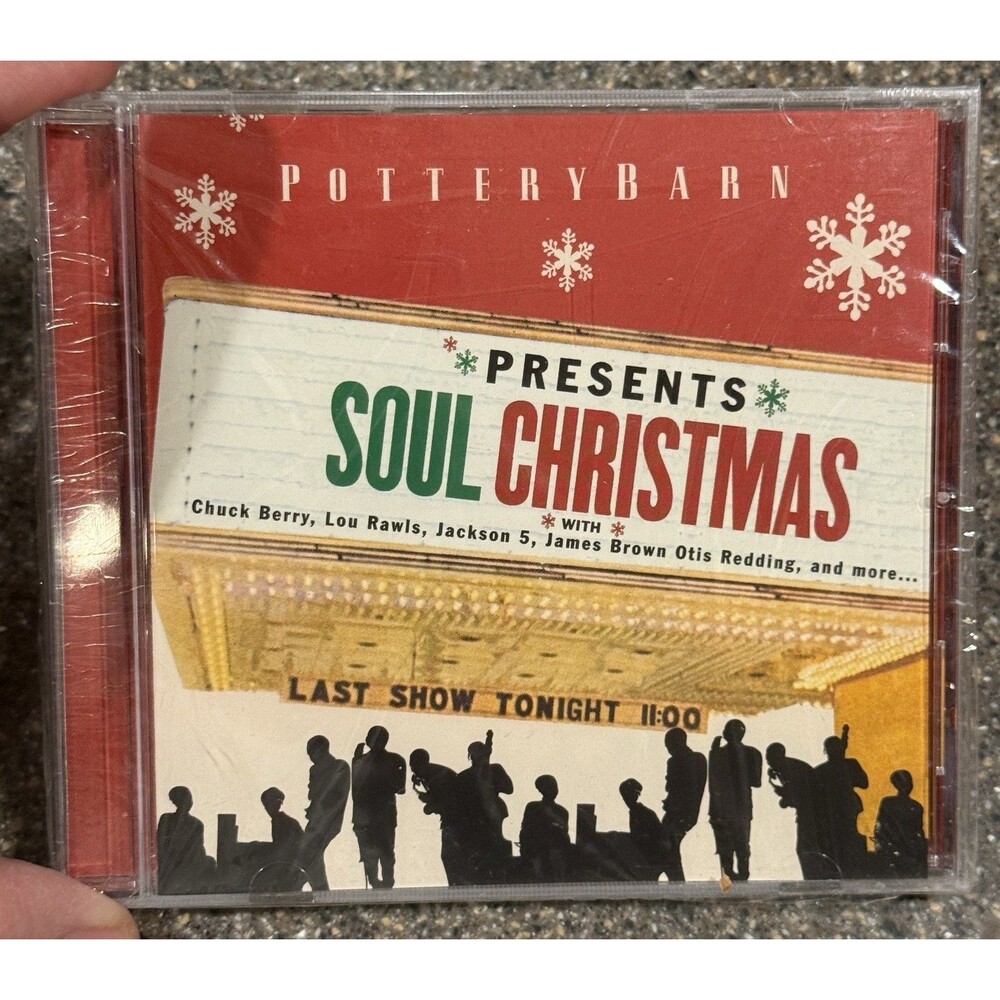 Potterybarn Presents Soul Christmas [Audio CD] 12 Songs * Brand New